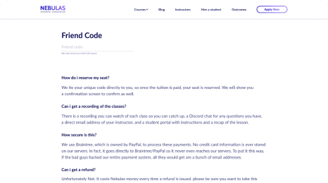 Closing Credit case - section preview